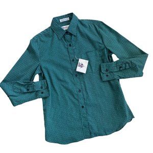 Vintage NWT Diane Von Furstenberg Striped Button Up Shirt